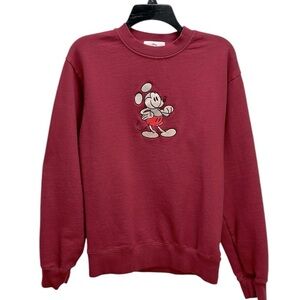 Disney Mickey Mouse and Friends Genuine Mousewear Sweatshirt Small Oversized